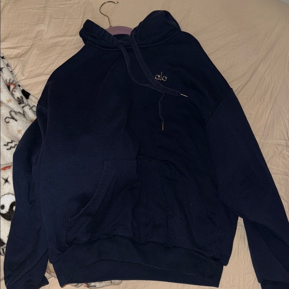ALO Yoga Navy Hoodie